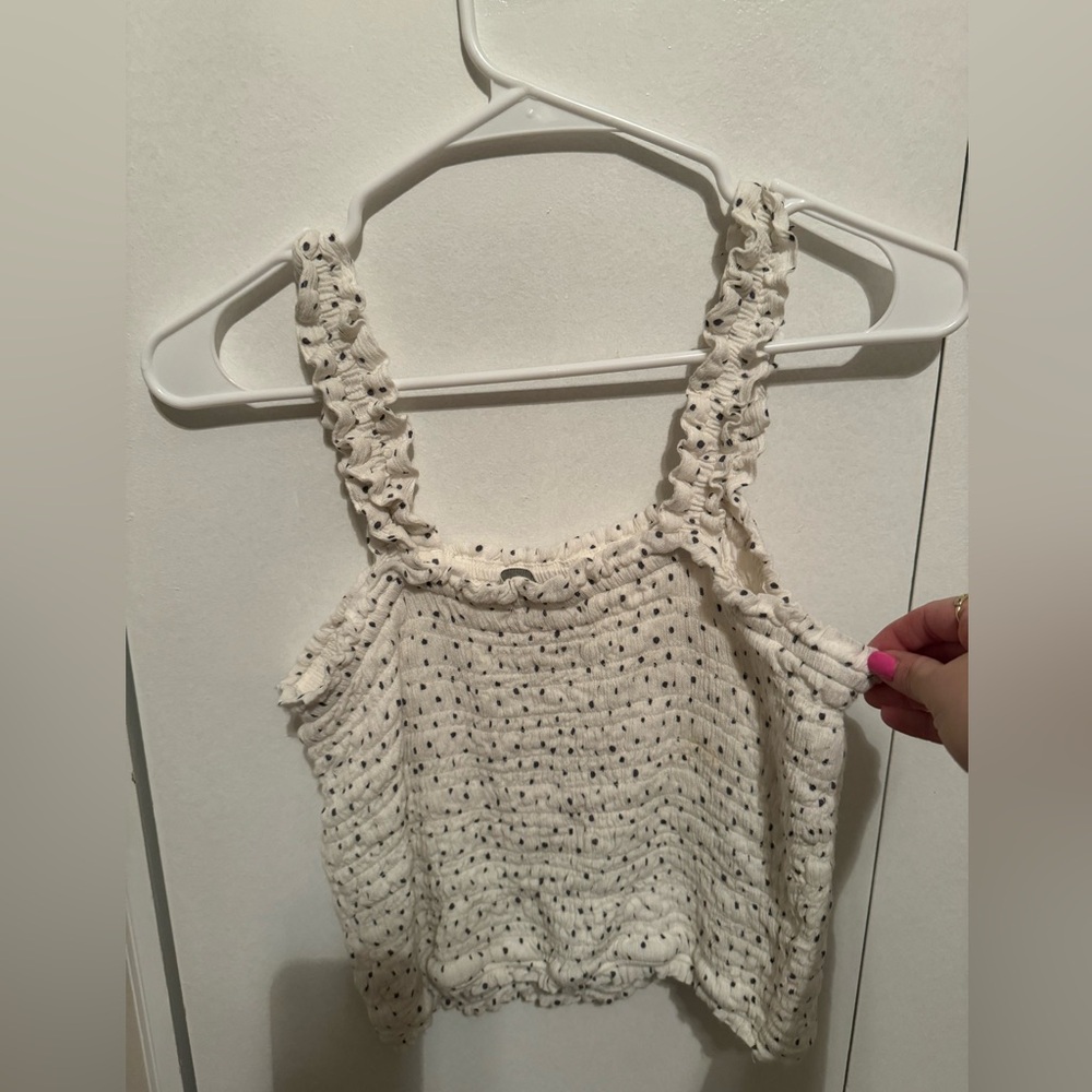 Abercrombie crop stretch tank